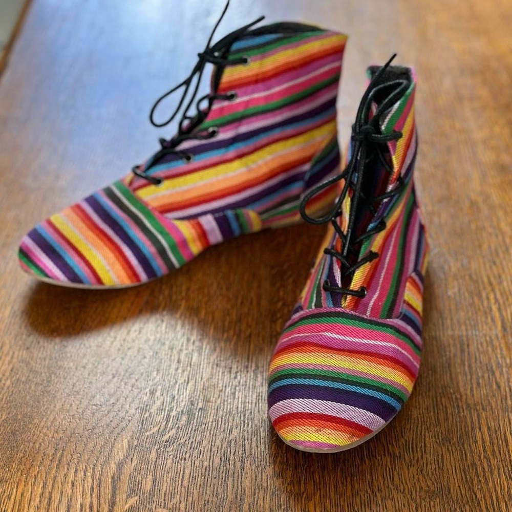 ASOS Multicolored Cloth Shoes - Picture 3 of 6